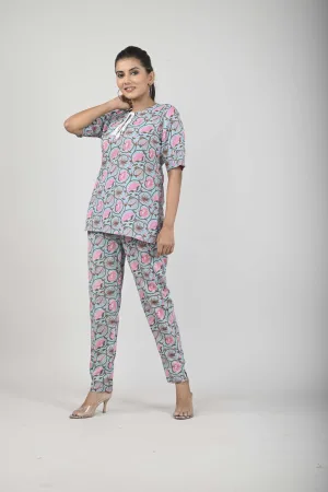 Botanic  blue co-ord set